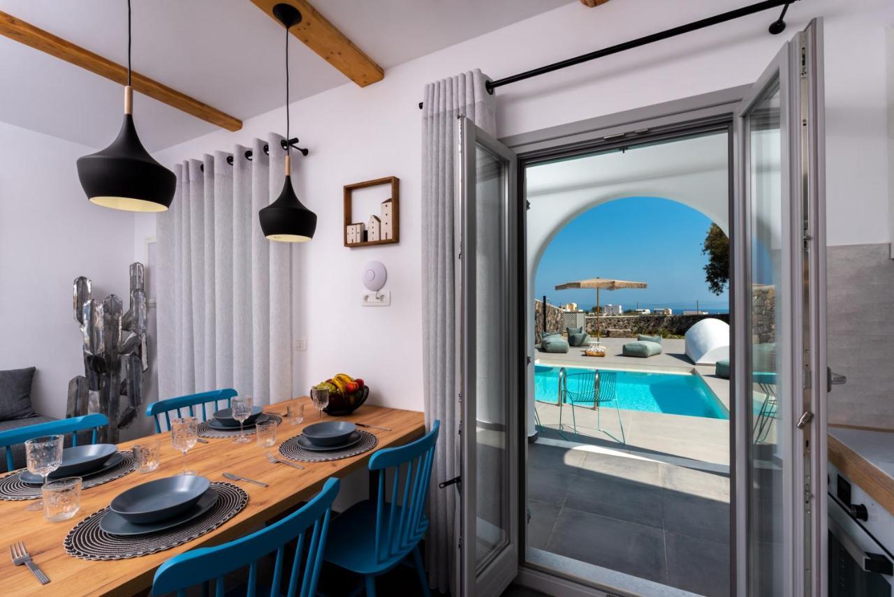 Modern Dome Homes Of Santorini Perissa  Exterior foto