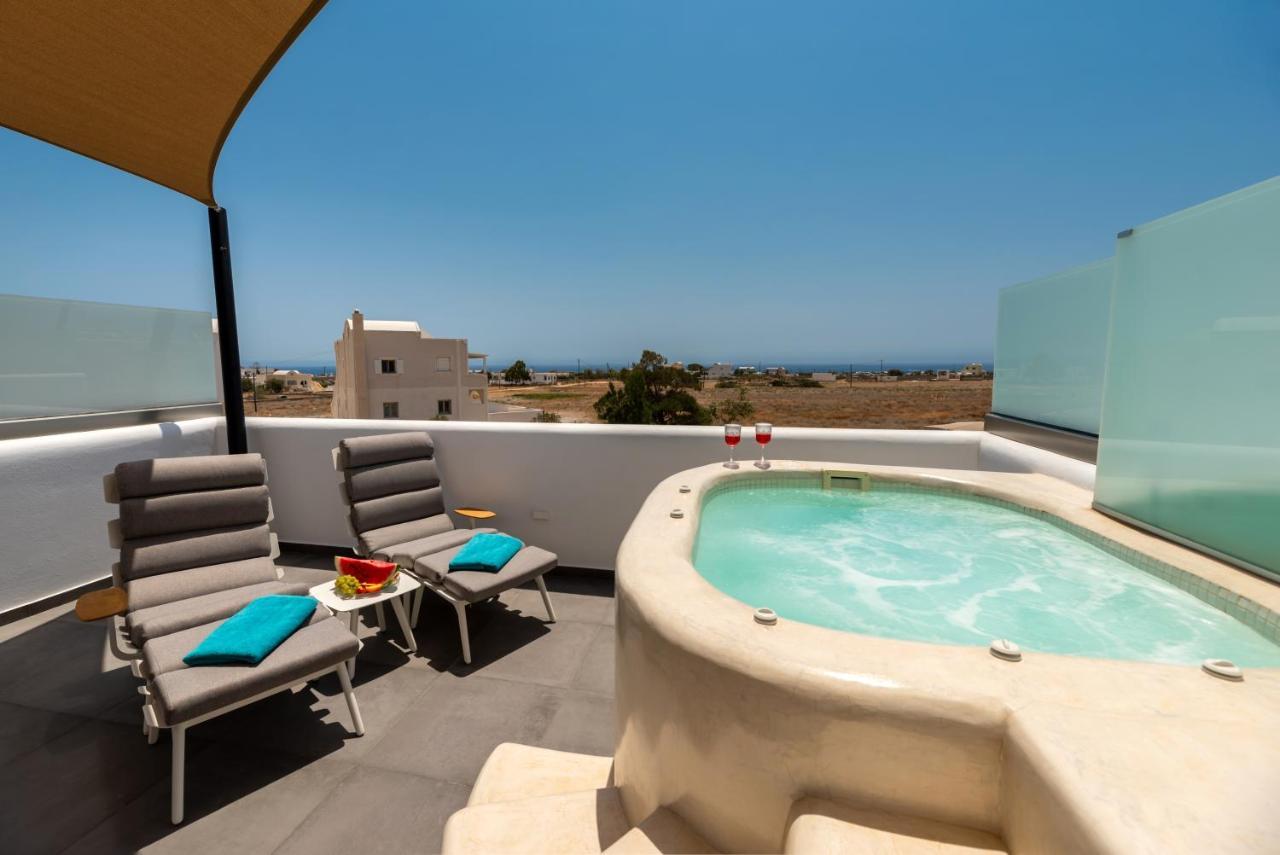 Modern Dome Homes Of Santorini Perissa  Exterior foto