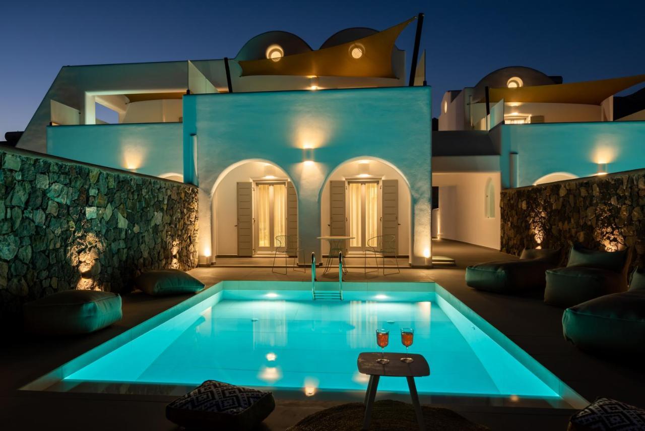 Modern Dome Homes Of Santorini Perissa  Exterior foto