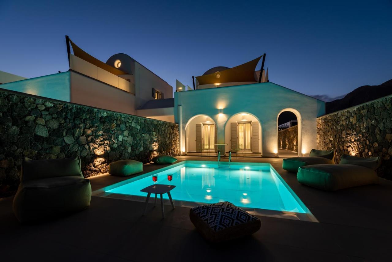 Modern Dome Homes Of Santorini Perissa  Exterior foto