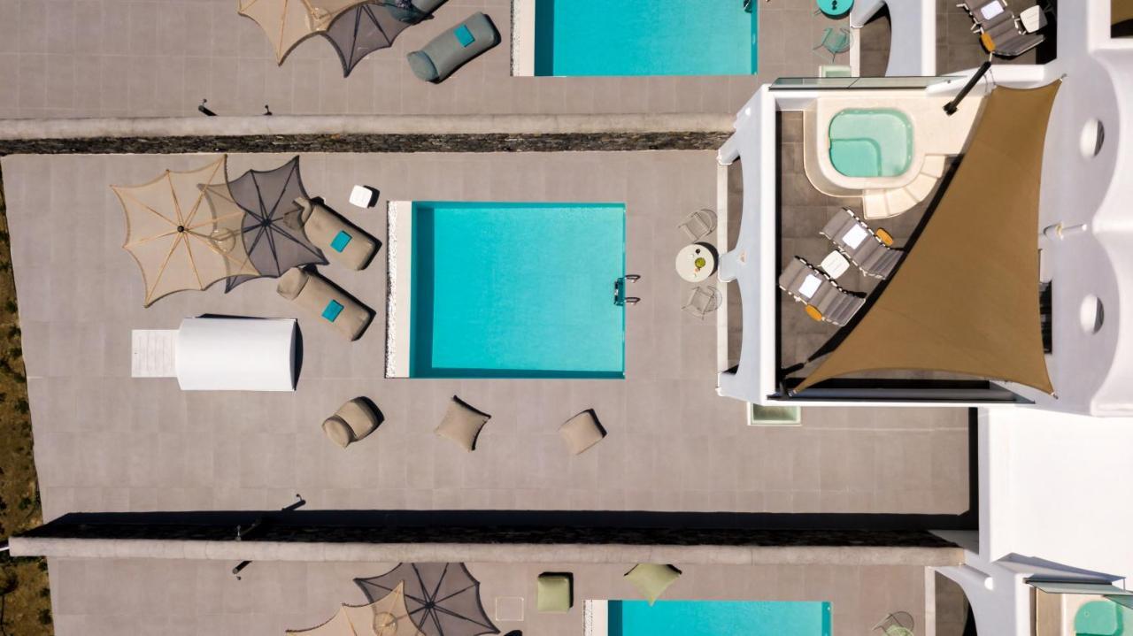 Modern Dome Homes Of Santorini Perissa  Exterior foto
