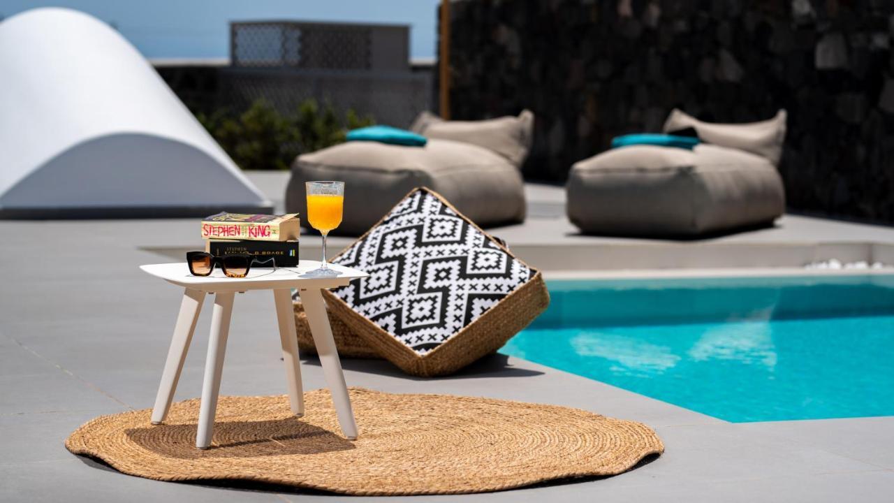 Modern Dome Homes Of Santorini Perissa  Exterior foto