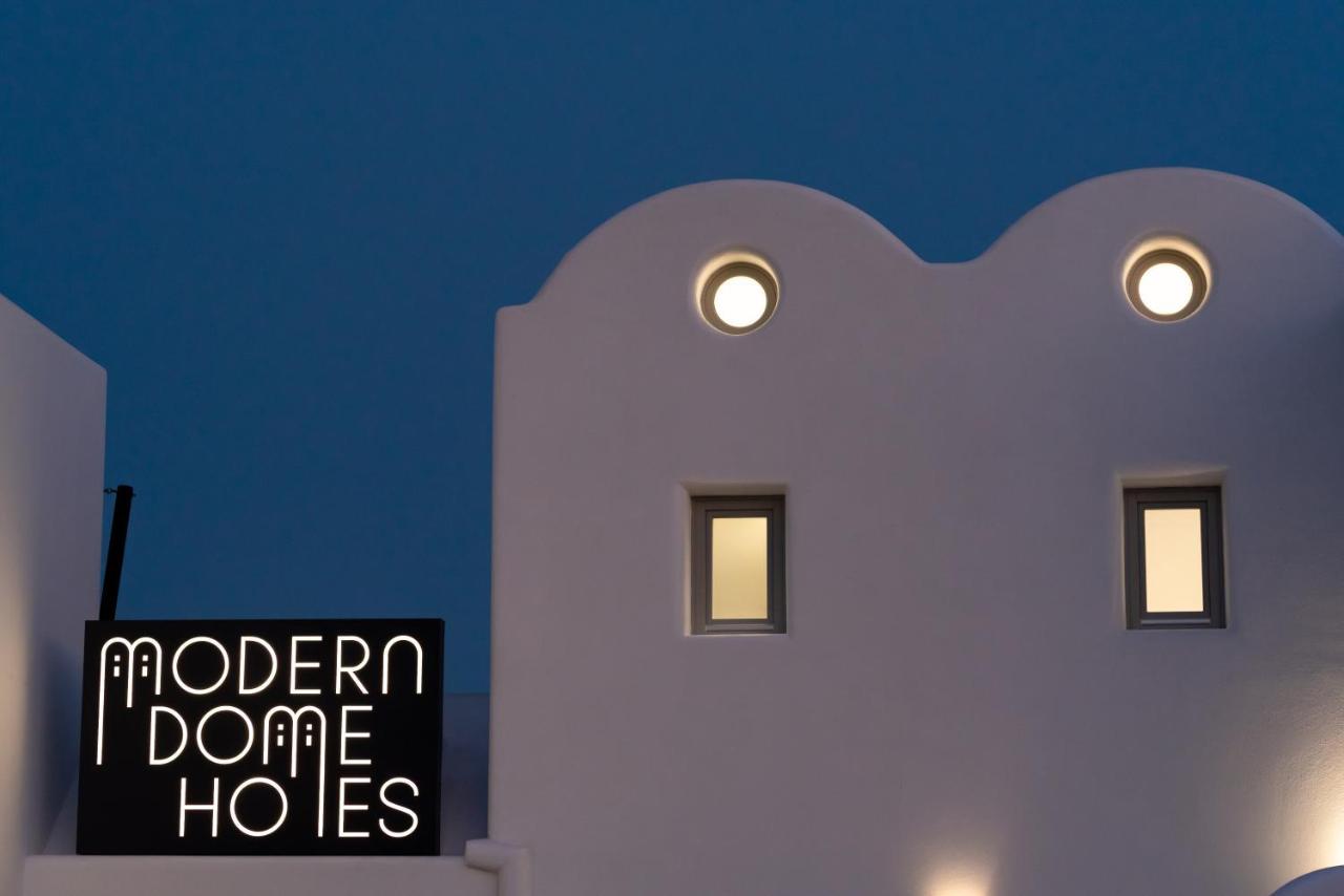 Modern Dome Homes Of Santorini Perissa  Exterior foto
